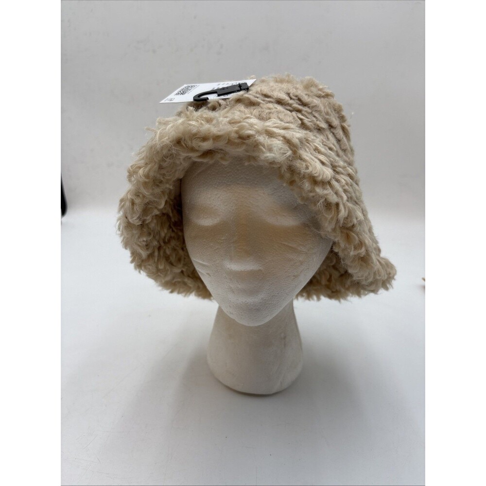 H&M Faux Fur Bucket Hat US SZ M 56